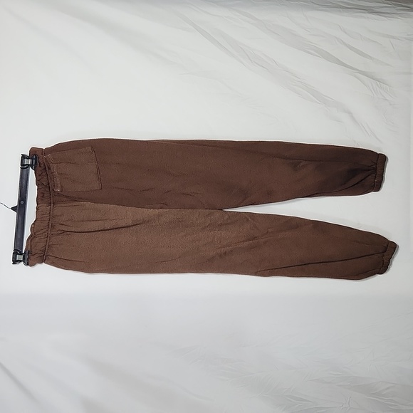 NWOT BOYS LIE JOSH GRUNFELD CHOCOLATE BROWN SWEATPANTS SMALL - Picture 4 of 8